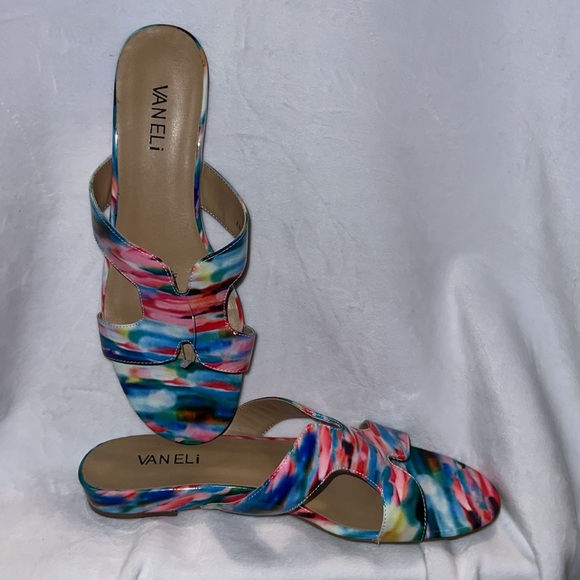 VANELi Sandals- Size 8M- multi color - Picture 2 of 7